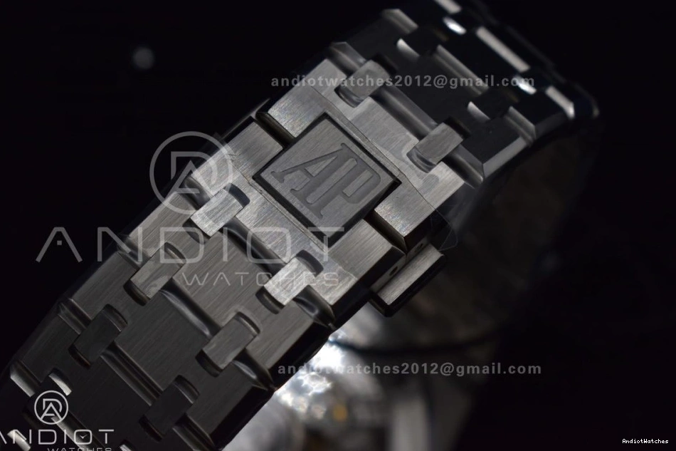 StreetReady SS 15510 41mm on Royal Bracelet Textured Oak Dial 1:1 